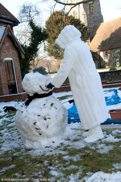 Pregnant and mature Jan warms up after playing outside in the snow AllOver30 Free